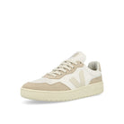 Veja V-90 O.T. Leather Extra White-Pierre Low Top Sneakers  Close Up | Overkill