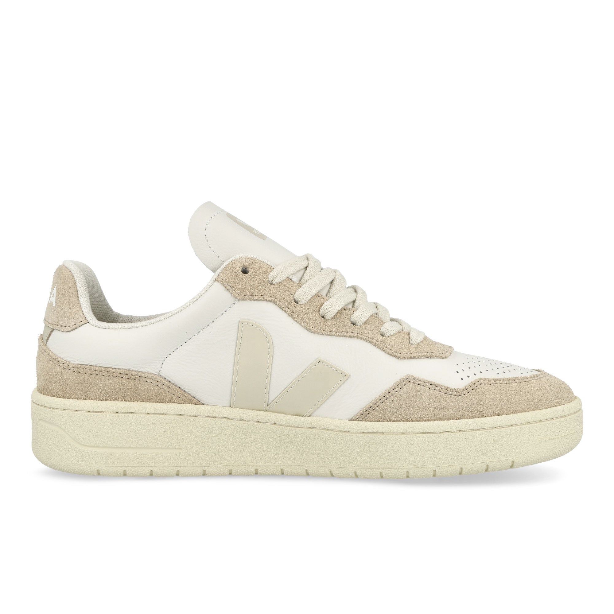 Veja V-90 O.T. Leather Extra White-Pierre Low Top Sneakers  Silhouette | Overkill