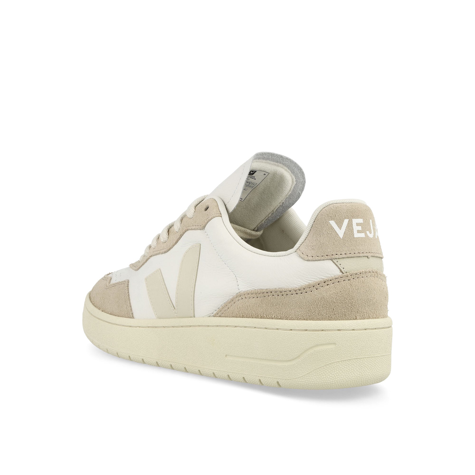 Veja V-90 O.T. Leather Extra White-Pierre Low Top Sneakers  Material | Overkill