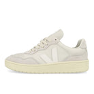 Veja V-90 O.T. Leather Gravel-White Low Top Sneakers VD2003379B | Overkill