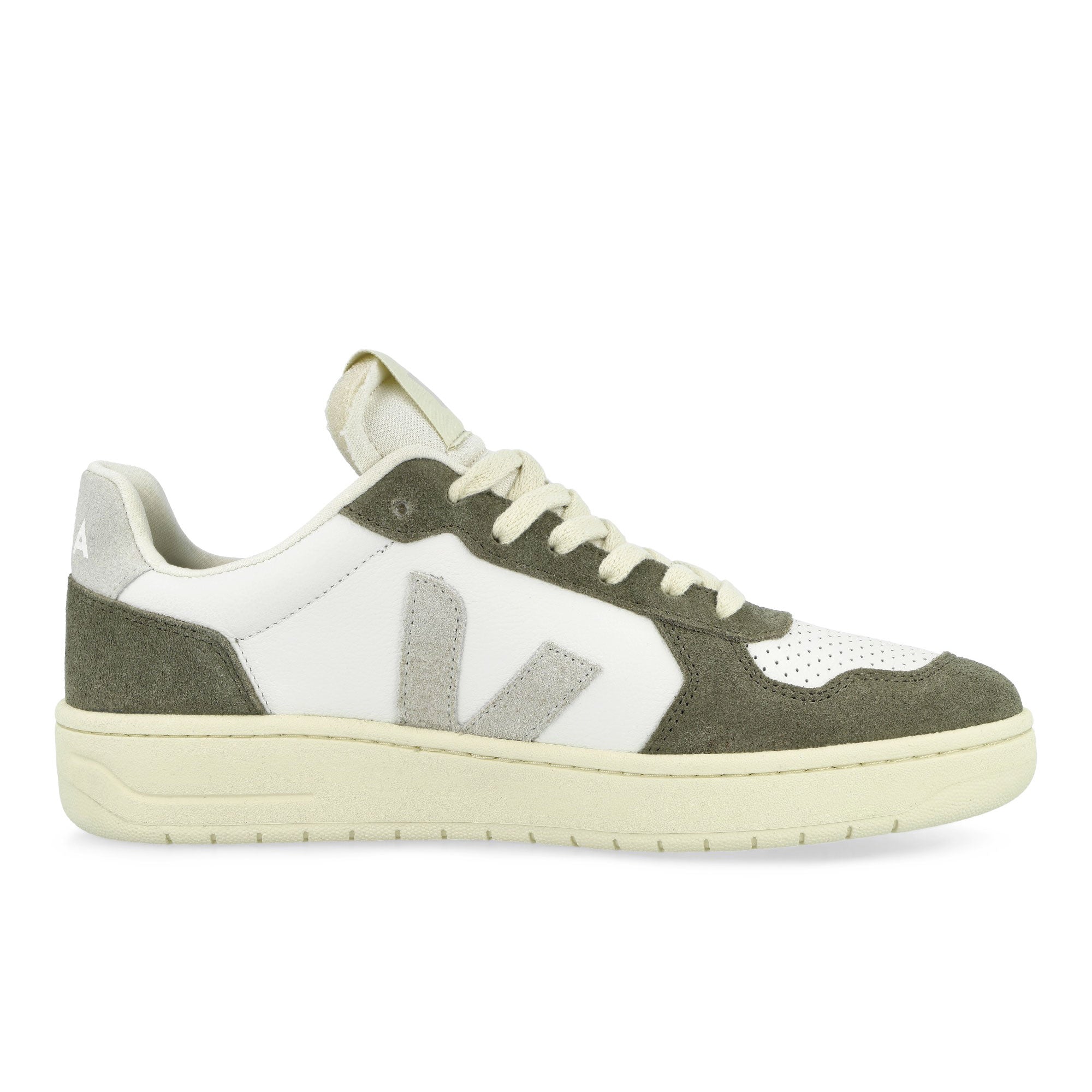 Veja V-82 White / Natural / Kaki Sneaker VE3321697B Silhouette | Overkill
