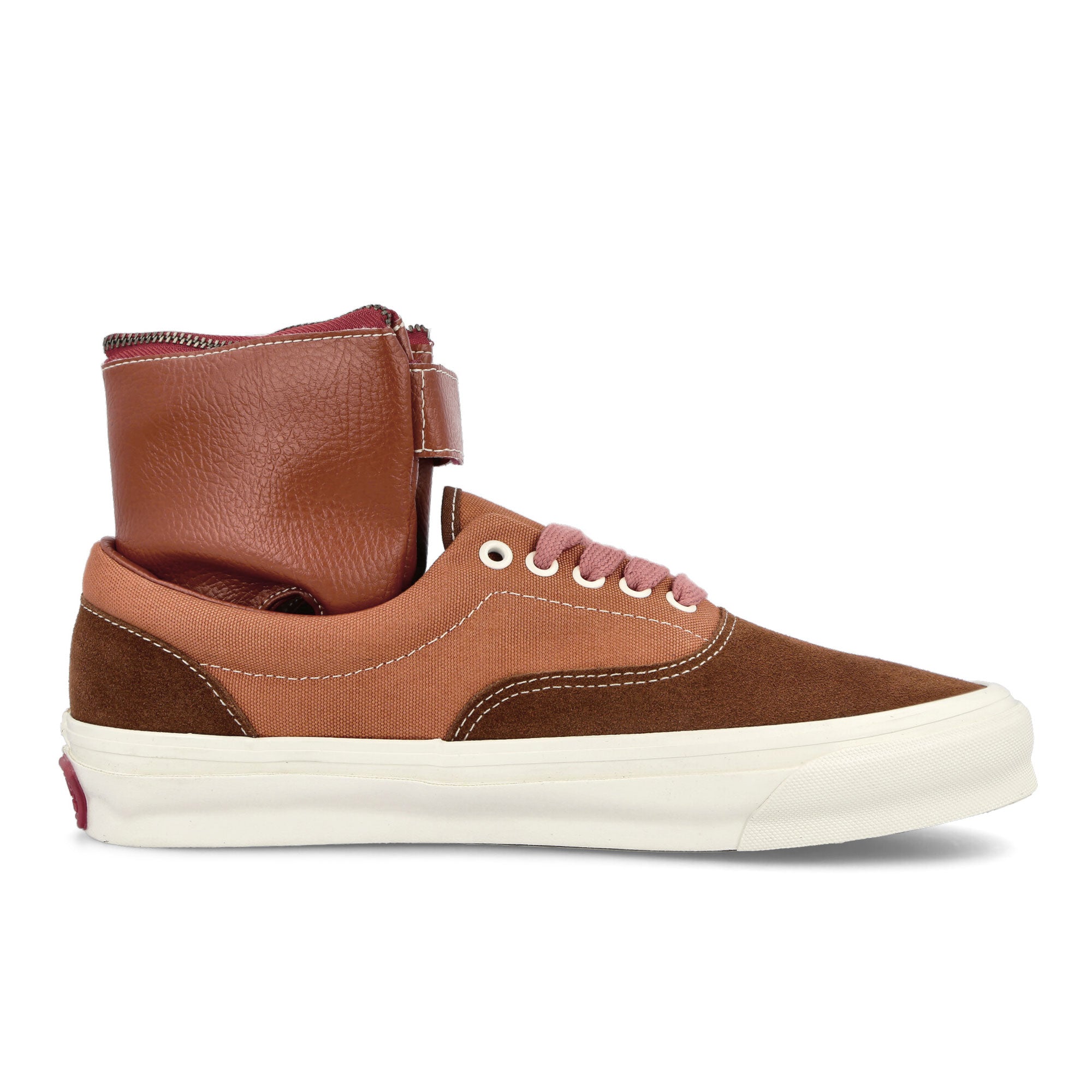 Vans Taka Hayashi x Vans OG Era VG LX Suede-Canvas Friar Brown Low Top Sneakers  Silhouette | Overkill
