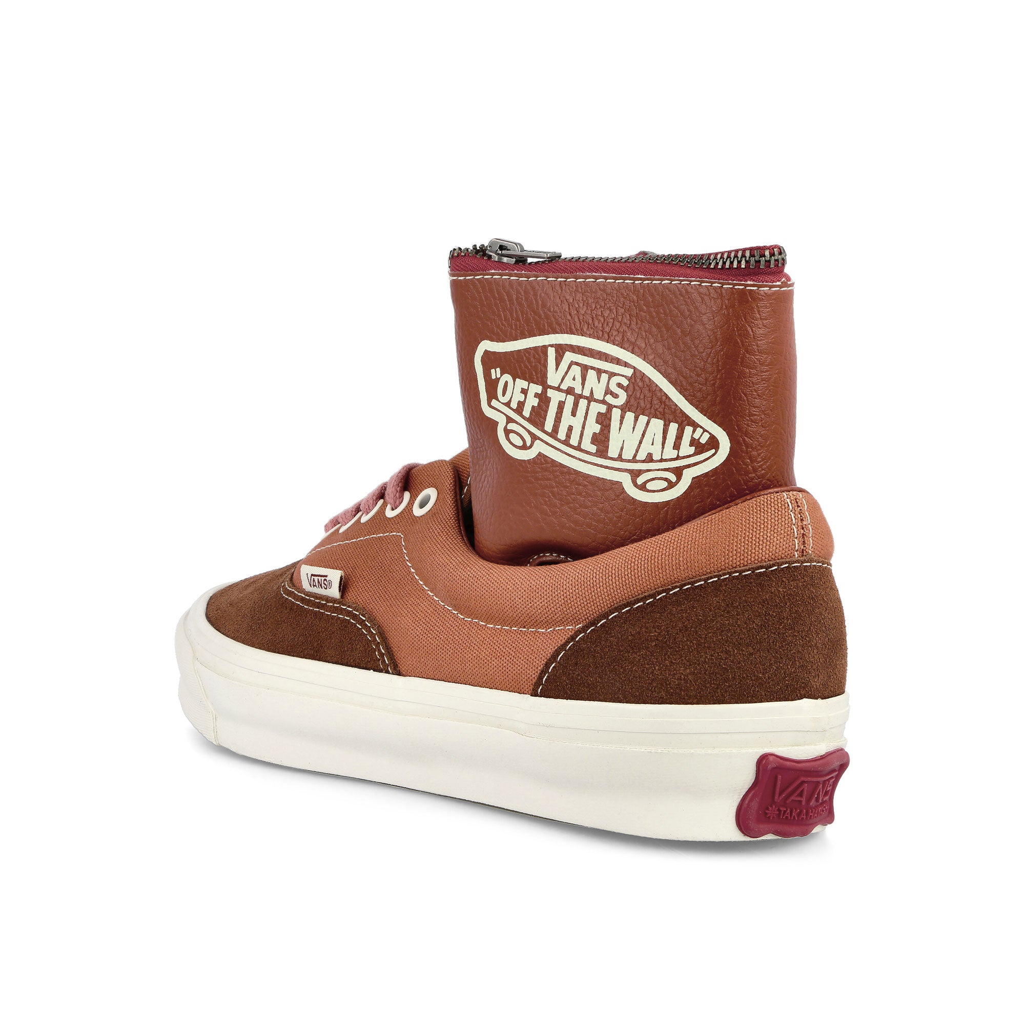 Vans Taka Hayashi x Vans OG Era VG LX Suede-Canvas Friar Brown Low Top Sneakers  Material | Overkill
