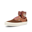 Vans Taka Hayashi x Vans OG Era VG LX Suede-Canvas Friar Brown Low Top Sneakers  Close Up | Overkill