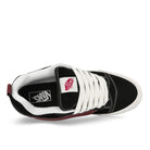 Vans Knu Skool Black / Port Low Top Sneakers  Detailfoto | Overkill