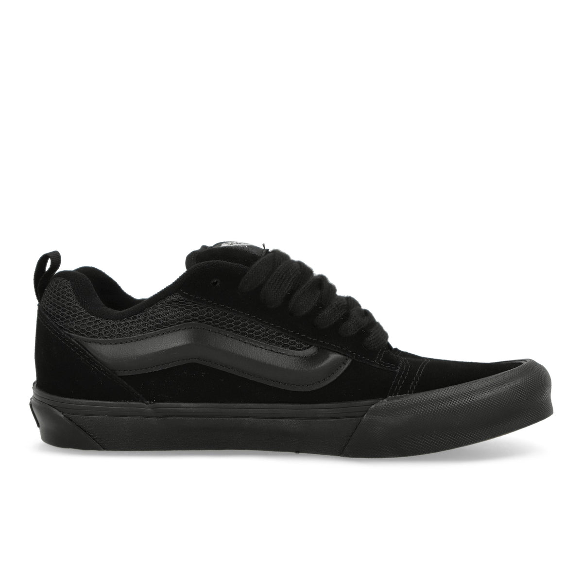 Vans Knu Skool Black / Black Low Top Sneakers  Silhouette | Overkill