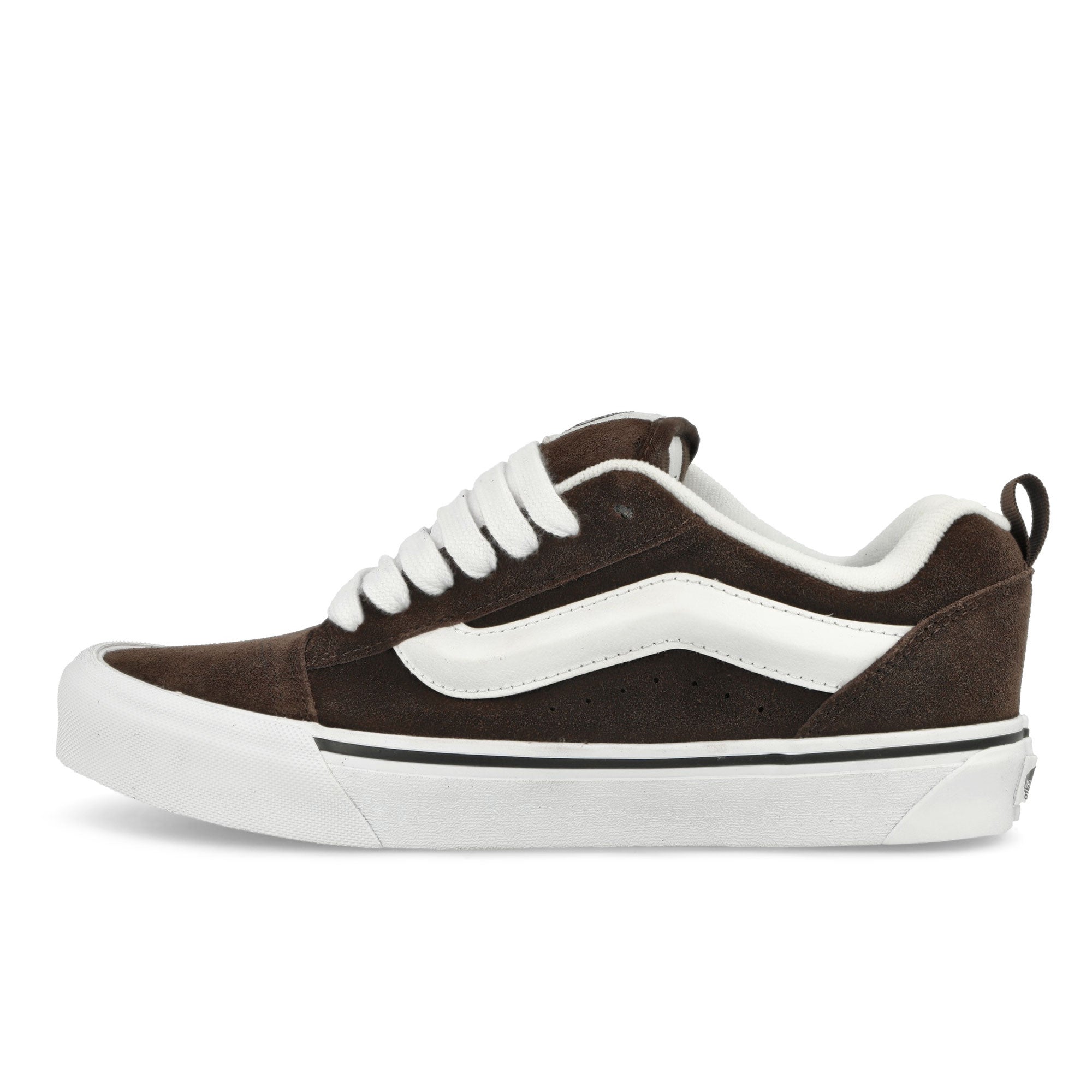 Vans Knu Skool Brown / White Low Top Sneakers VN0009QCNWH1 | Overkill
