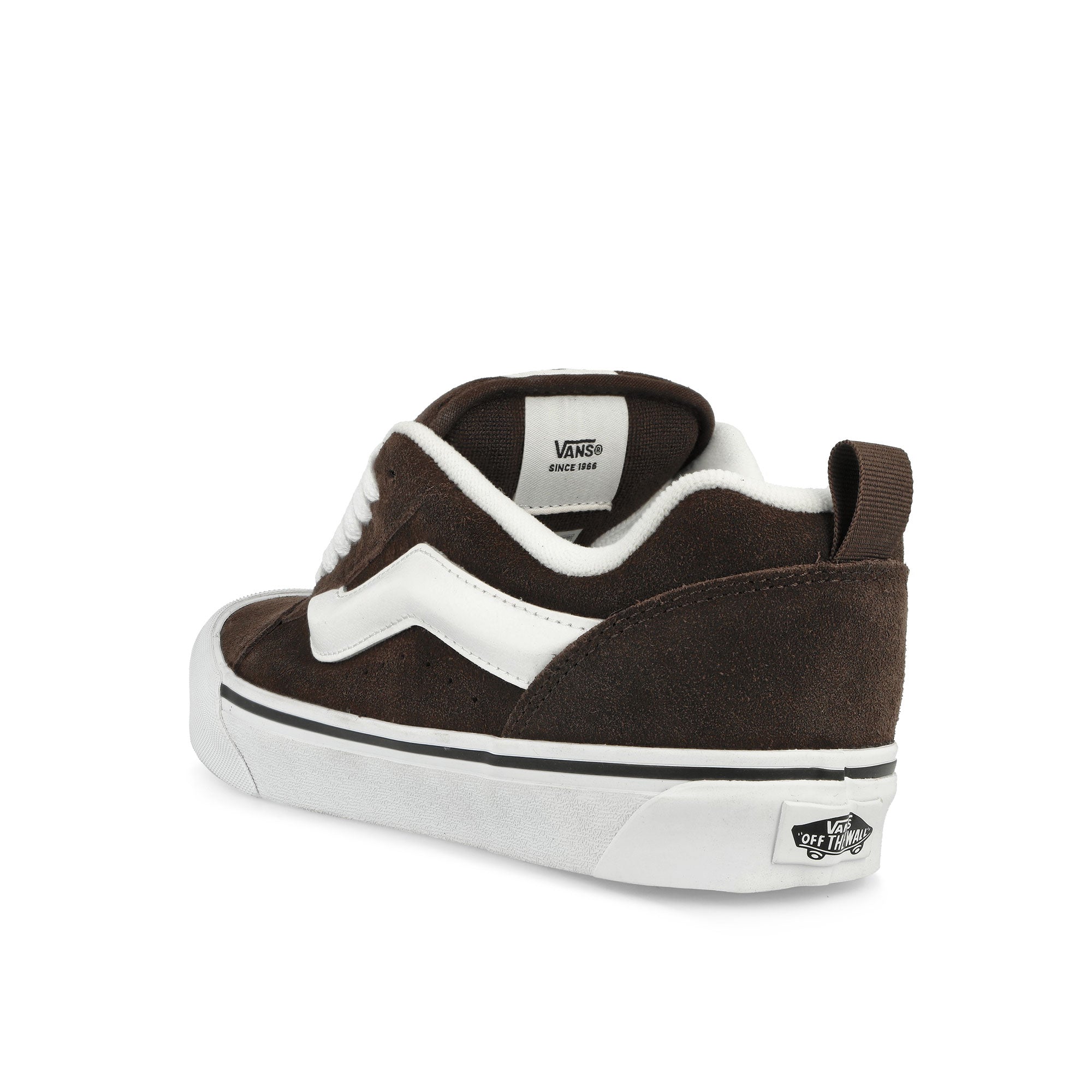 Vans Knu Skool Brown / White Low Top Sneakers  Material | Overkill