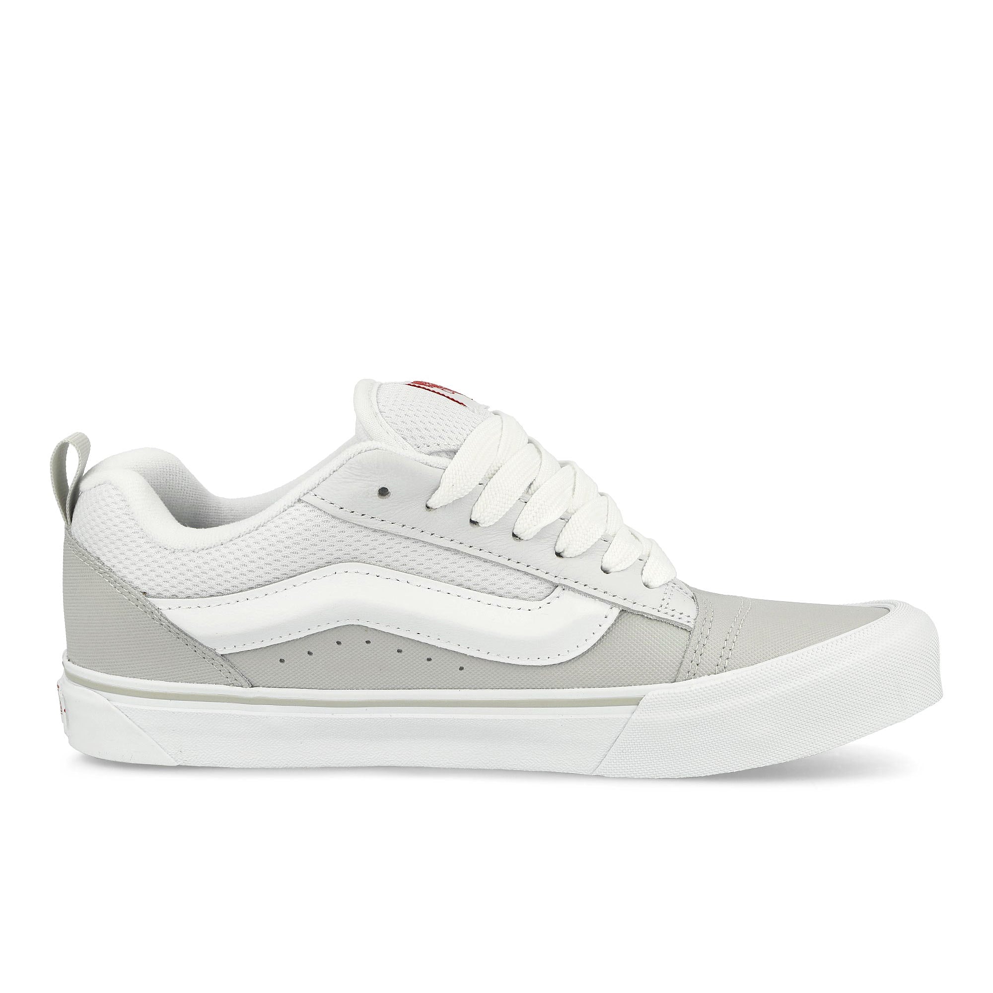 Vans Knu Skool White / Gray Low Top Sneakers  Silhouette | Overkill