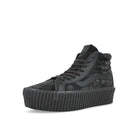 Vans Sk8-Hi Reissue 3 Platform LX Black High Top Sneakers  Close Up | Overkill