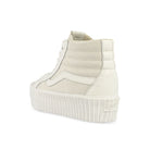 Vans Sk8-Hi Reissue 3 Platform LX White High Top Sneakers  Material | Overkill