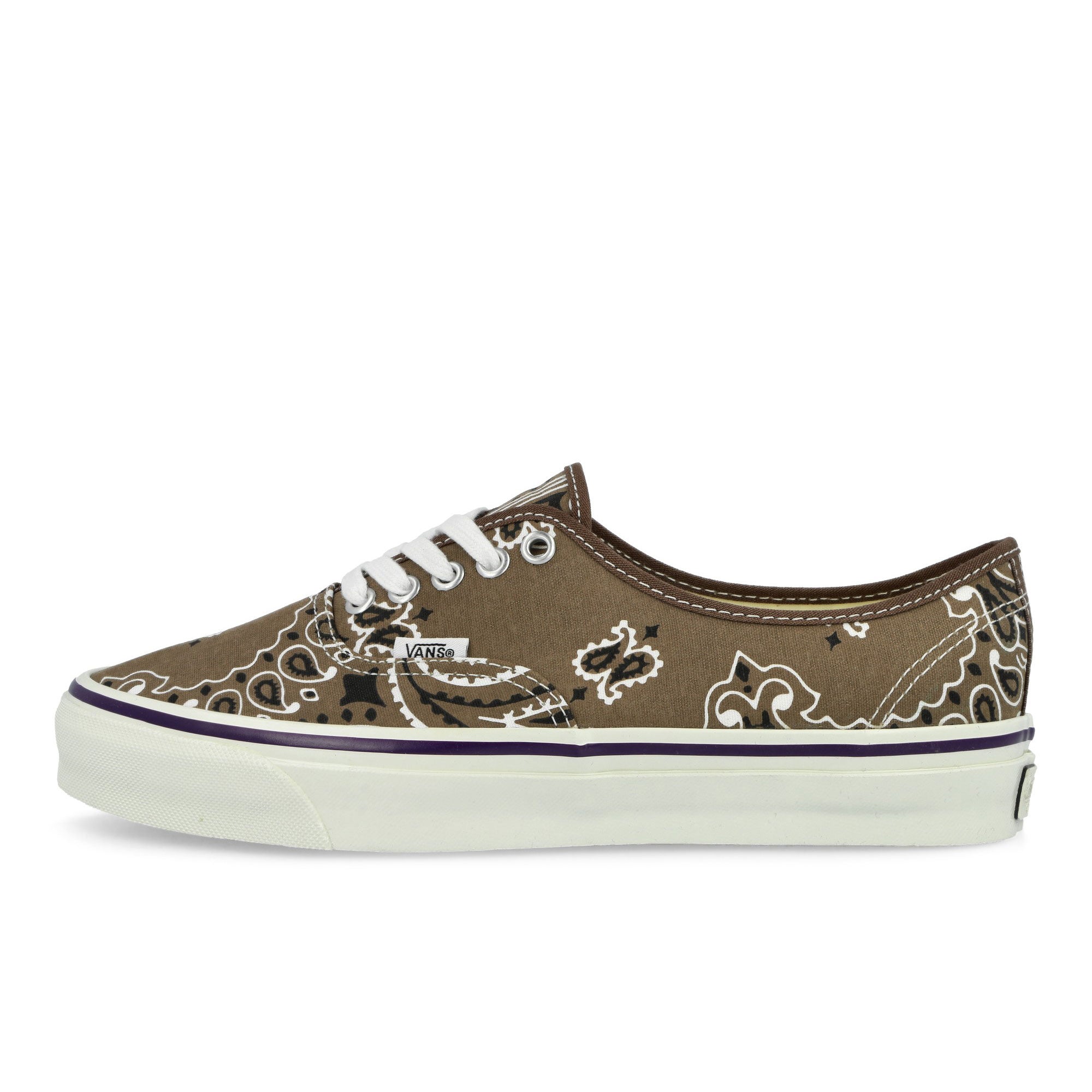 Vans LX Authentic 44 Bandana Bandana Brown / Purple Low Top Sneakers VN000D9NTUD1 | Overkill
