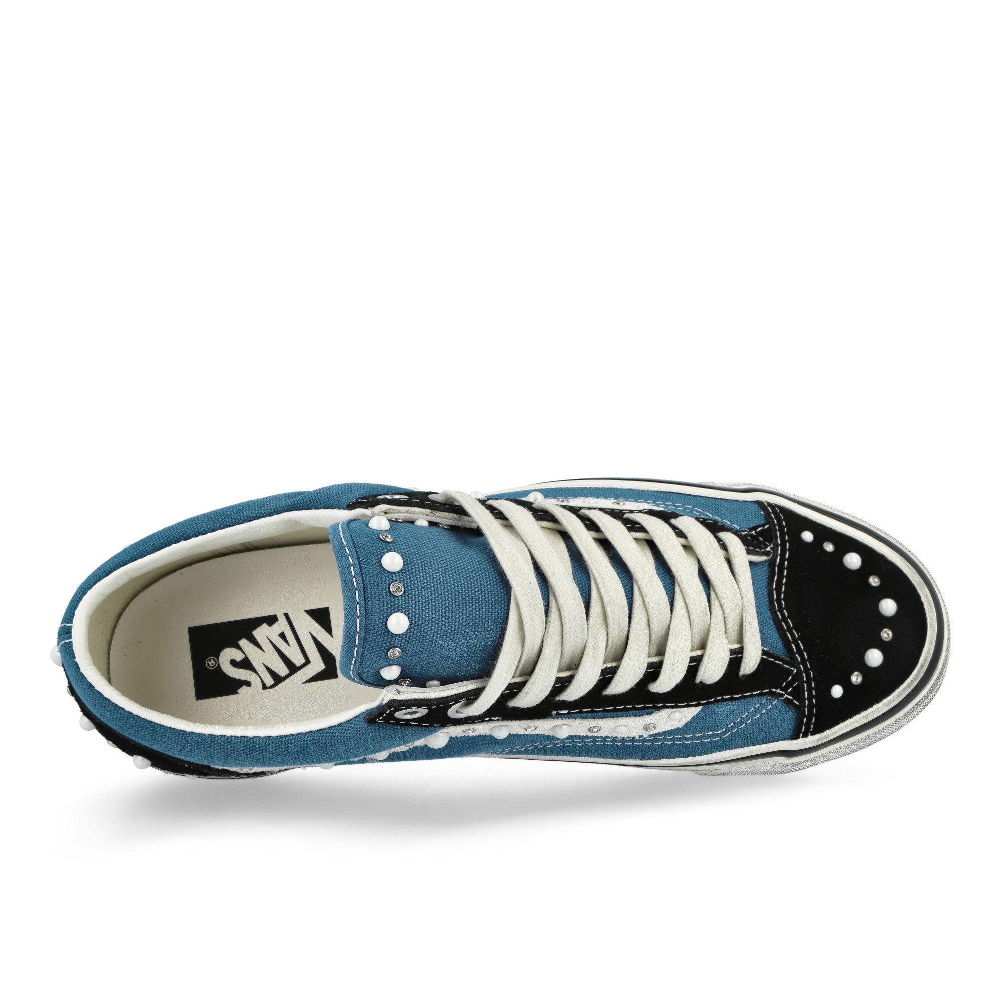 Vans LX Old Skool 36 Pearlized Black / Navy Sneaker VN000E8VYA61 Detailfoto | Overkill
