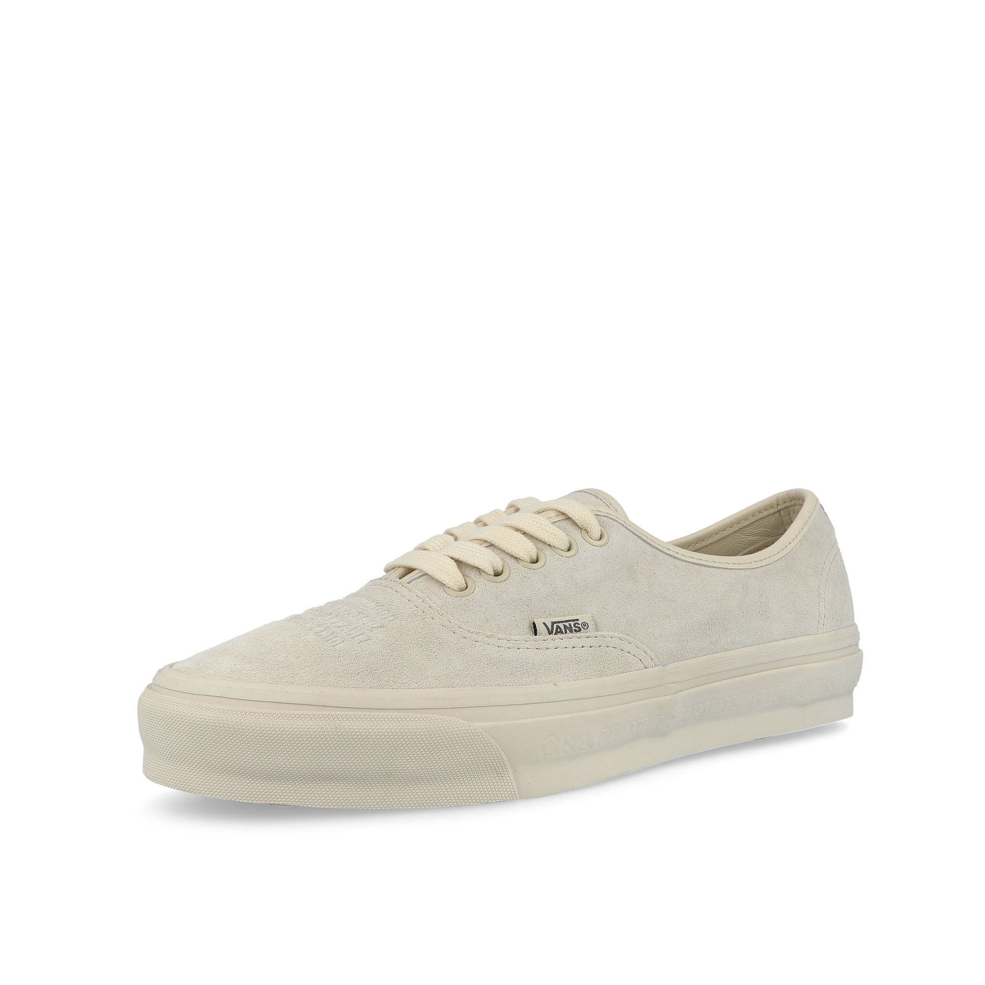 Neighborhood x Vans OTW Authentic 44 Neighborhood Natural sneaker VN000XVJ7VJ1 Close-up | Overkill
