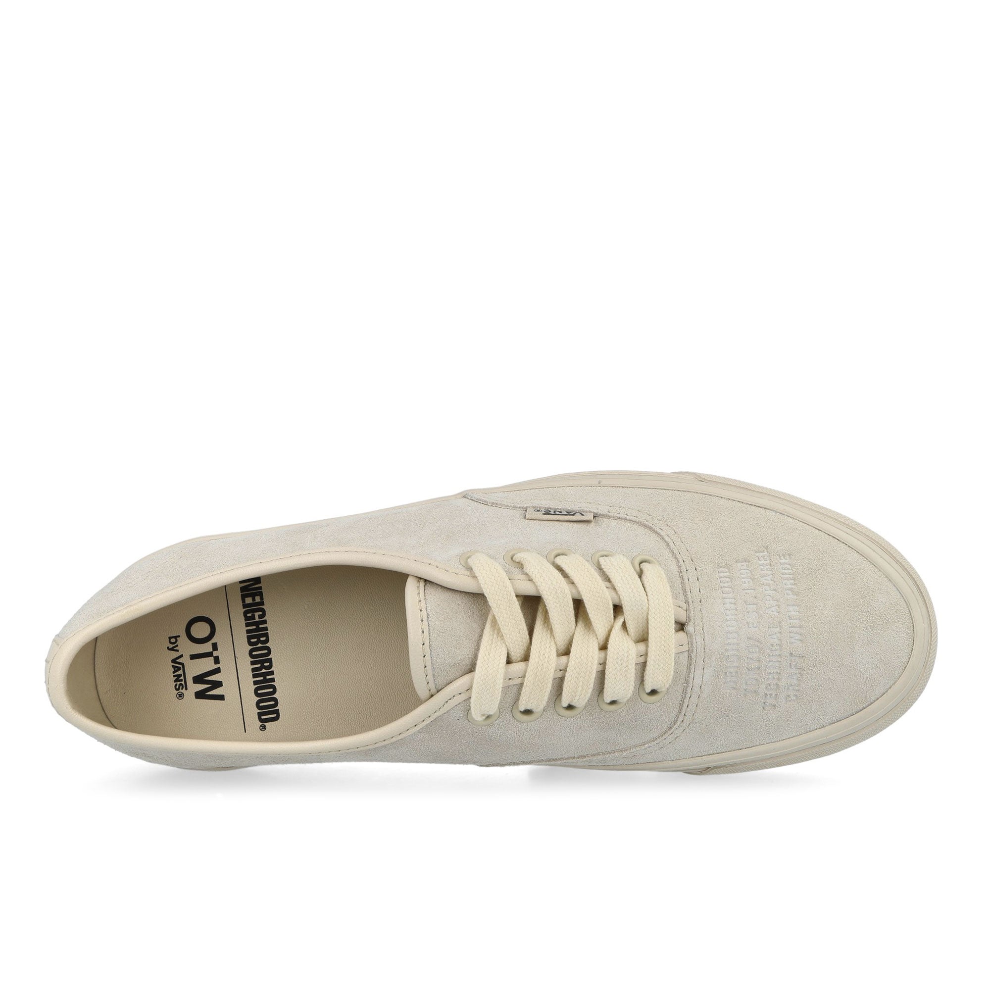 Neighborhood x Vans OTW Authentic 44 Neighborhood Natural sneaker VN000XVJ7VJ1 Detailfoto | Overkill
