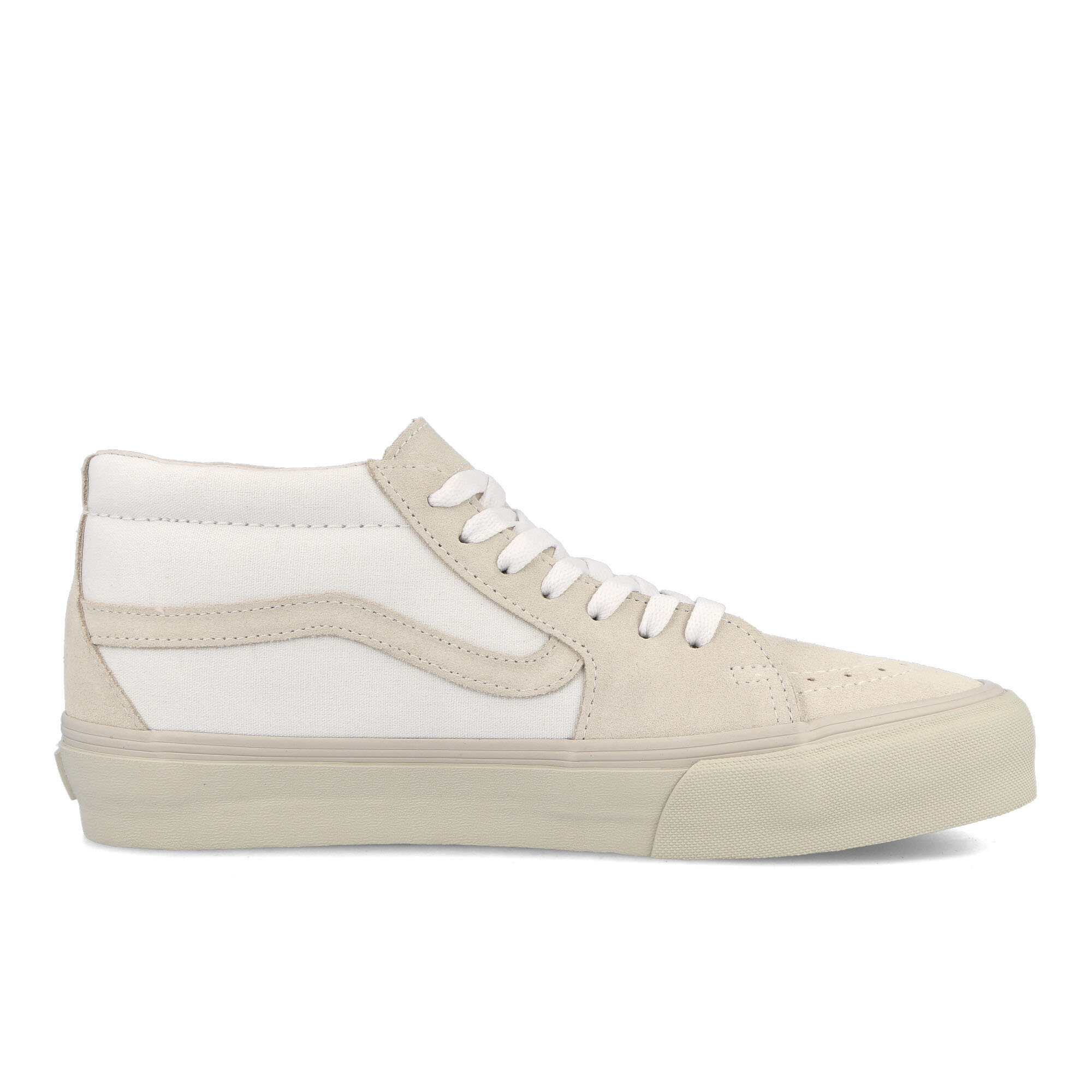 Vans JJJJound x Vans Sk8-Mid Vault LX True White Mid Top Sneakers  Silhouette | Overkill