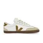 Veja Volley O.T. Leather White / Tent Bark Low Top Sneakers VO2003720A Silhouette | Overkill
