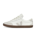 Veja Volley O.T. Leather White / Natural Bark Low Top Sneakers VO2021383A | Overkill
