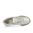 Veja Volley O.T. Leather Silver / White Natural Low Top Sneakers VO2021666A Detailfoto | Overkill
