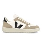 Veja V-10 Chromefree Leather Extra White-Black Sahara Sneakers  Silhouette | Overkill