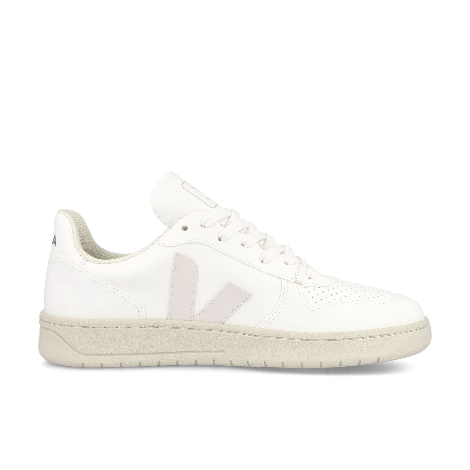 Veja W V-10 CWL Full White Low Top Sneakers  Silhouette | Overkill