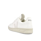 Veja W V-10 CWL Full White Low Top Sneakers  Material | Overkill