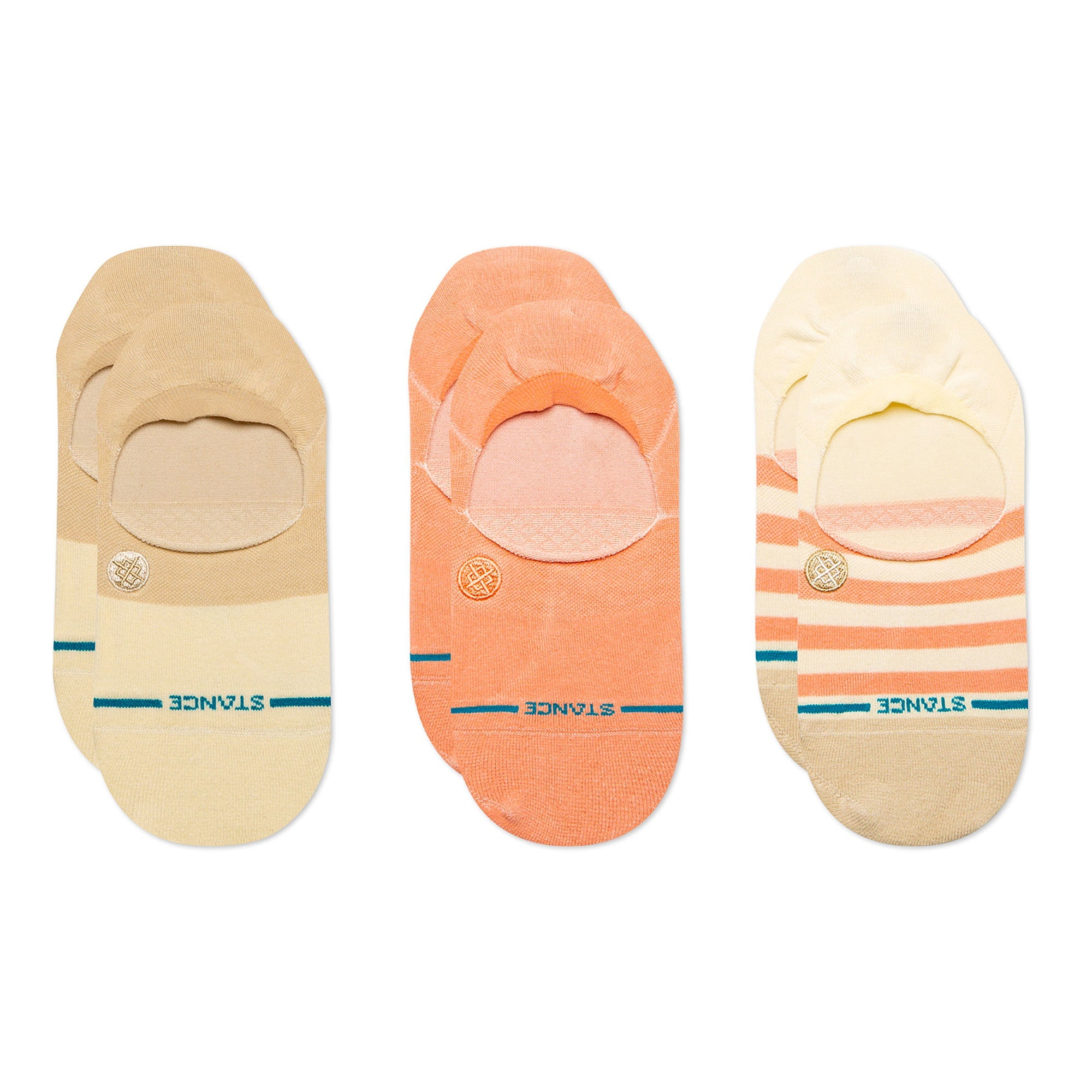 Stance Wmns Absolute 3 Pack Socks Rose Smoke Socks W145A22ABS-RSM | Overkill