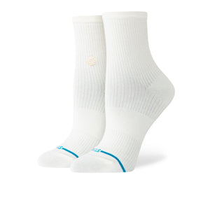 Stance Wmns Fine Rib Quarter Socks Ivory Socks W316B26FIN-IVO | Overkill

