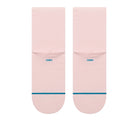 Stance Wmns Fine Rib Quarter Socks Pink Socks W316B26FIN-PNK Close-up | Overkill
