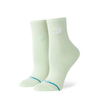 Stance Wmns Fine Rib Quarter Socks Green Socks W316B26FIN-GRN | Overkill
