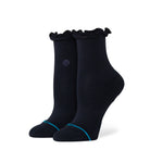 Stance Ruffle Icon Quarter Socks Black Socks W345BD25RU-BLK | Overkill