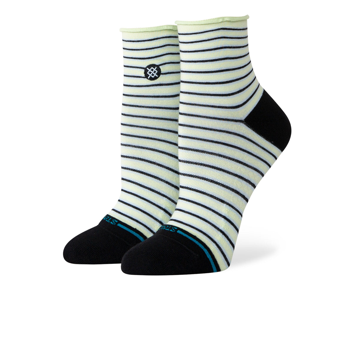 Stance Wmns Blue Fade Quarter Socks W345C24BLU-ICB | OVERKILL