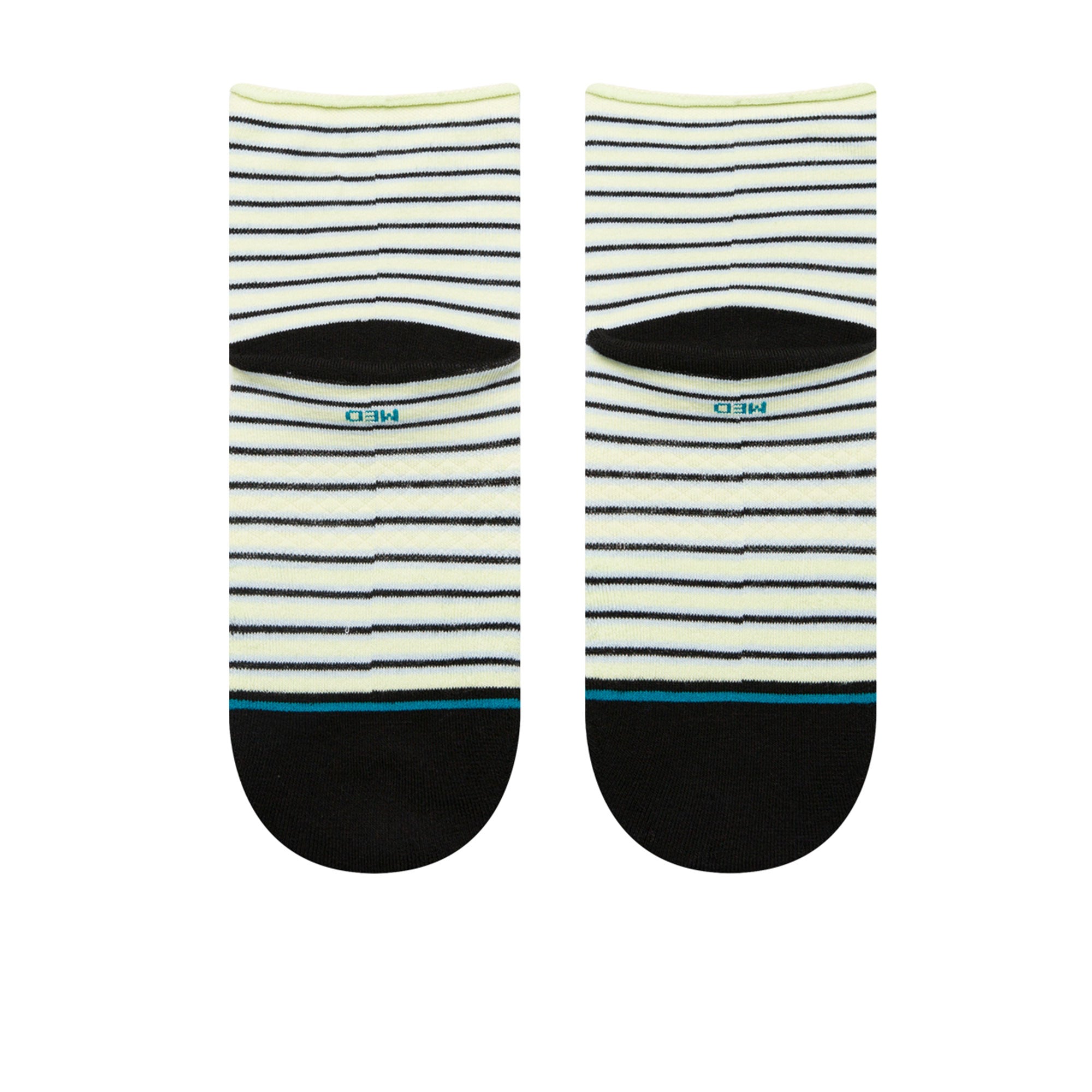 Stance Wmns Blue Fade Quarter Socks Ice Blue Socks Material | Overkill