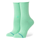 Stance Wmns Rolled Cuff Quarter Socks Jade Socks W346C25ROL-JAD | Overkill
