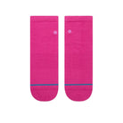 Stance Wmns Icon QTR Socks Magenta Socks Close-up | Overkill