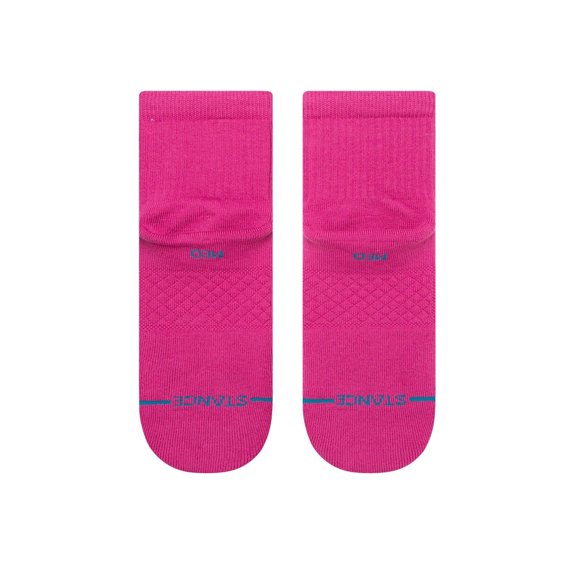 Stance Wmns Icon QTR Socks Magenta Socks Material | Overkill