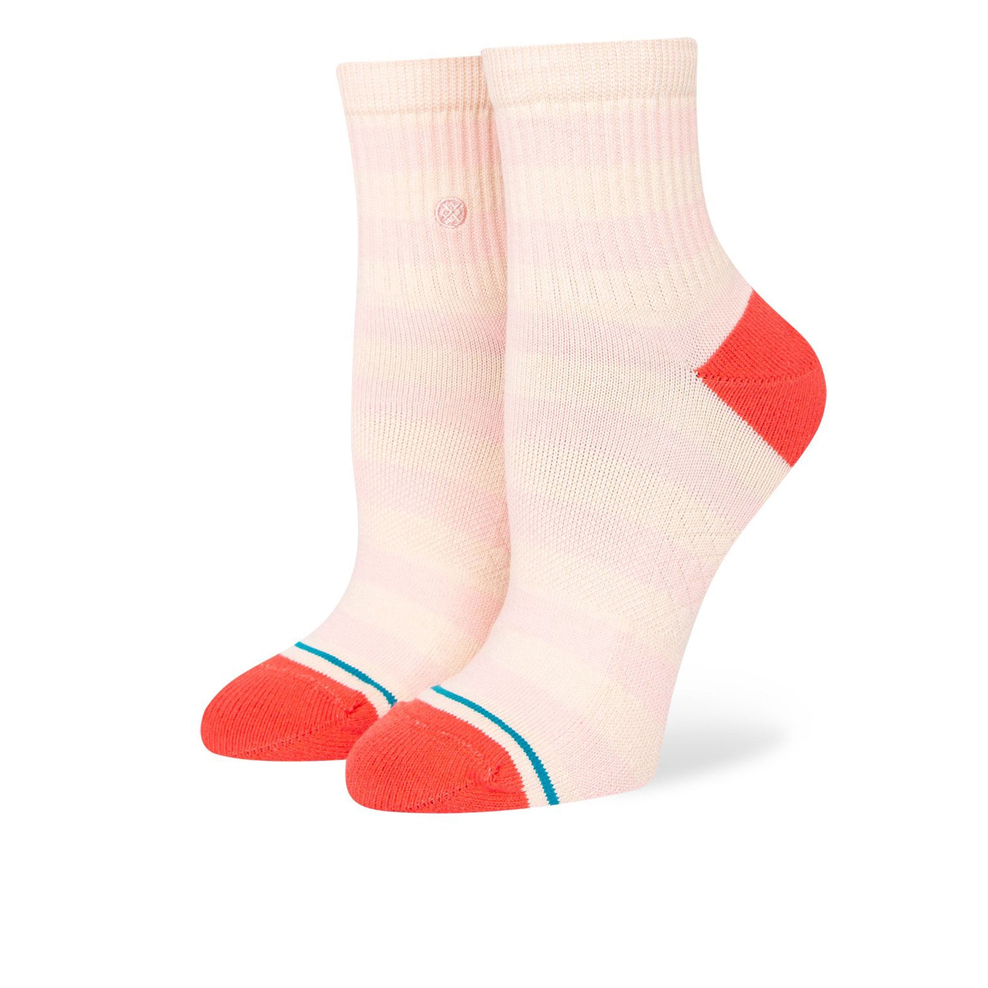 Stance Wmns Anything QTR Socks Peach Socks W356B23ANY-PEA | Overkill