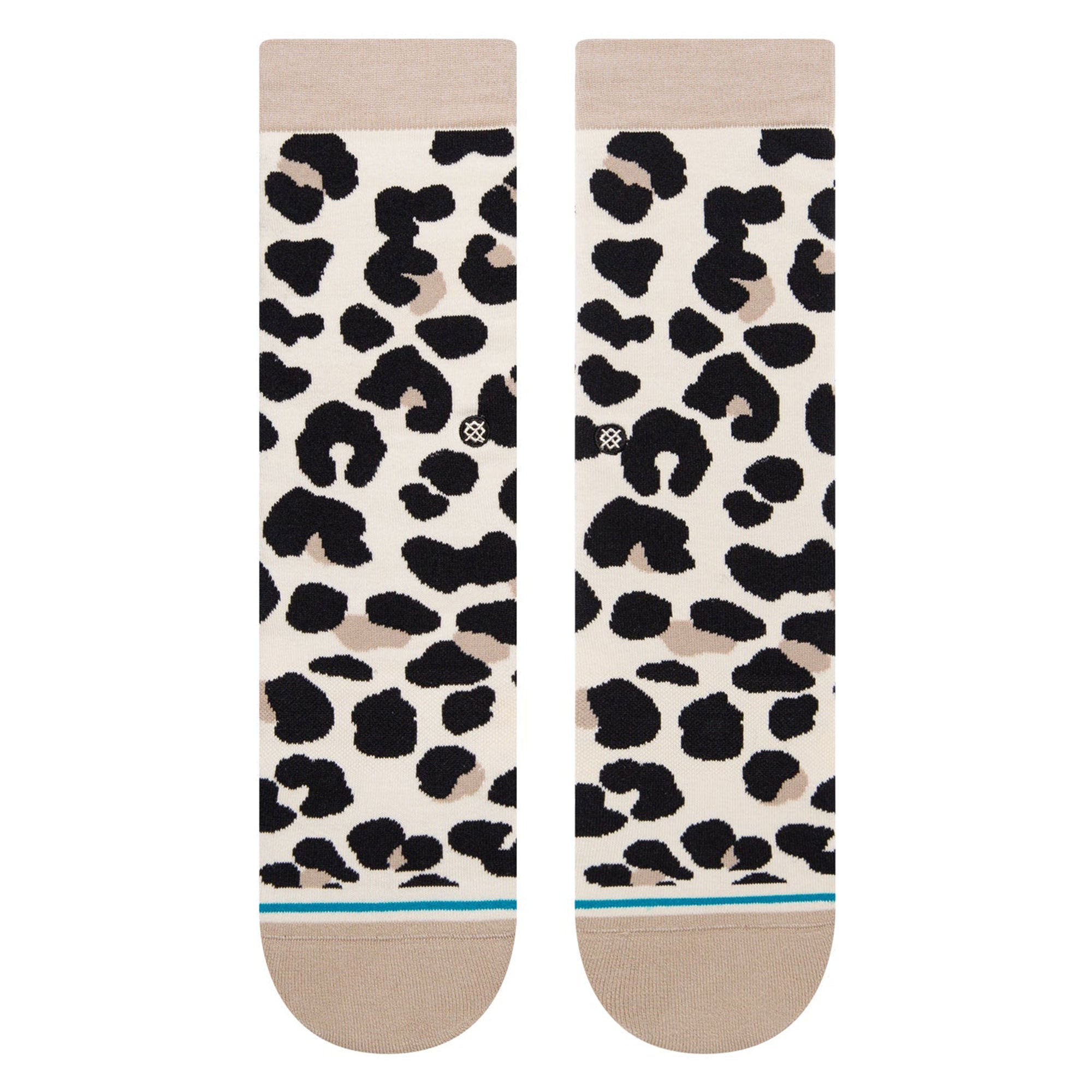 Stance Wmns Spot On Crew Socks Leopard Socks Material | Overkill