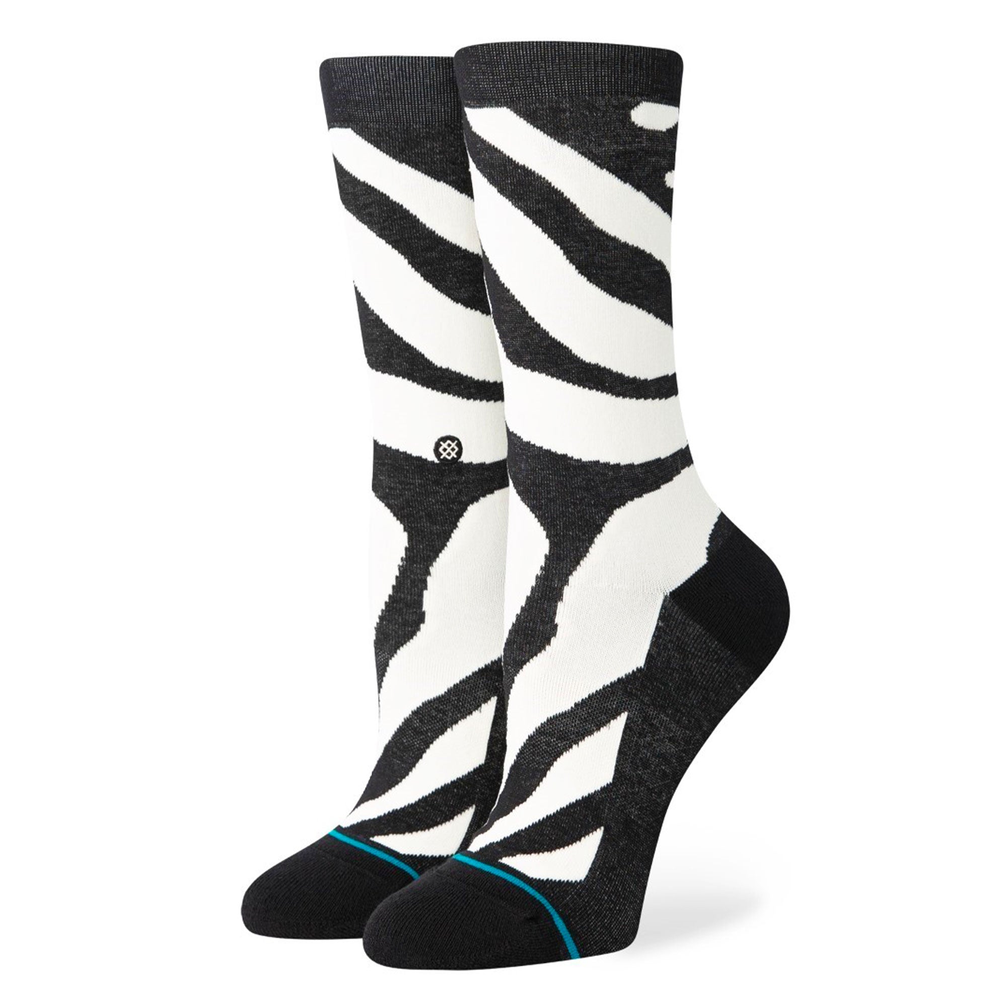 Stance Wmns ZE Crew Socks Black Socks W545C23ZEC-BLK | Overkill