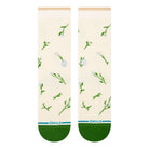 Stance Wmns Wildflower Crew Socks Ivory Socks W545C25WIL-IVO Close-up | Overkill
