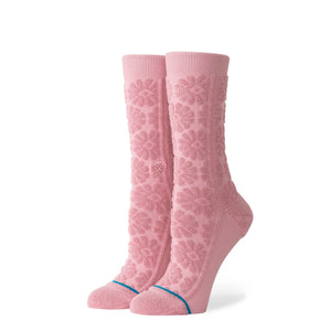 Stance Wmns Daisy Terry Crew Socks Pink Socks W555D26DAI-PNK | Overkill
