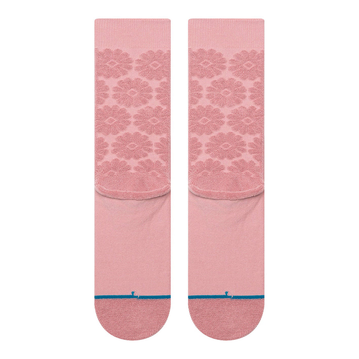 Stance Wmns Daisy Terry Crew Socks Pink Socks W555D26DAI-PNK Close-up | Overkill
