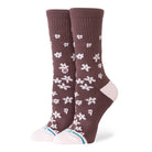 Stance Wmns Floral Dreams Crew Socks Brown Socks W556C26FLO-BRN | Overkill
