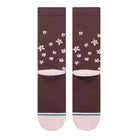 Stance Wmns Floral Dreams Crew Socks Brown Socks W556C26FLO-BRN Close-up | Overkill
