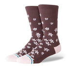 Stance Wmns Floral Dreams Crew Socks Brown Socks W556C26FLO-BRN Detail View 1 | Overkill
