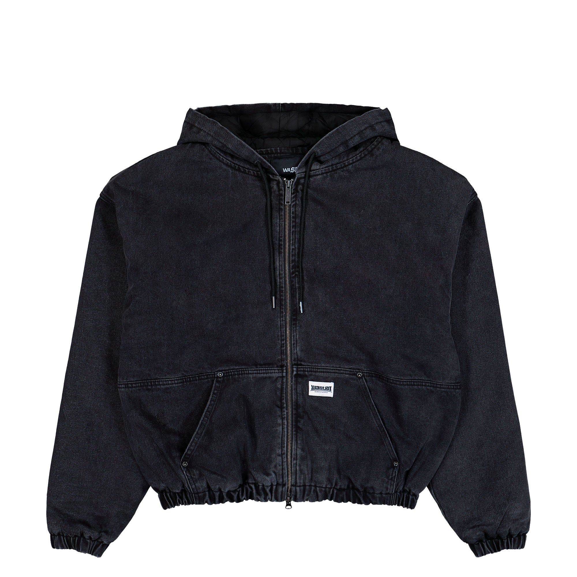 Wasted Paris Pusher Shelter Jacket Black Bomber & Varsity Jackets 175536 | Overkill
