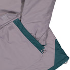 Columbia Challenger Pullover Granite Purple, Night Wave Windbreaker Detailfoto | Overkill