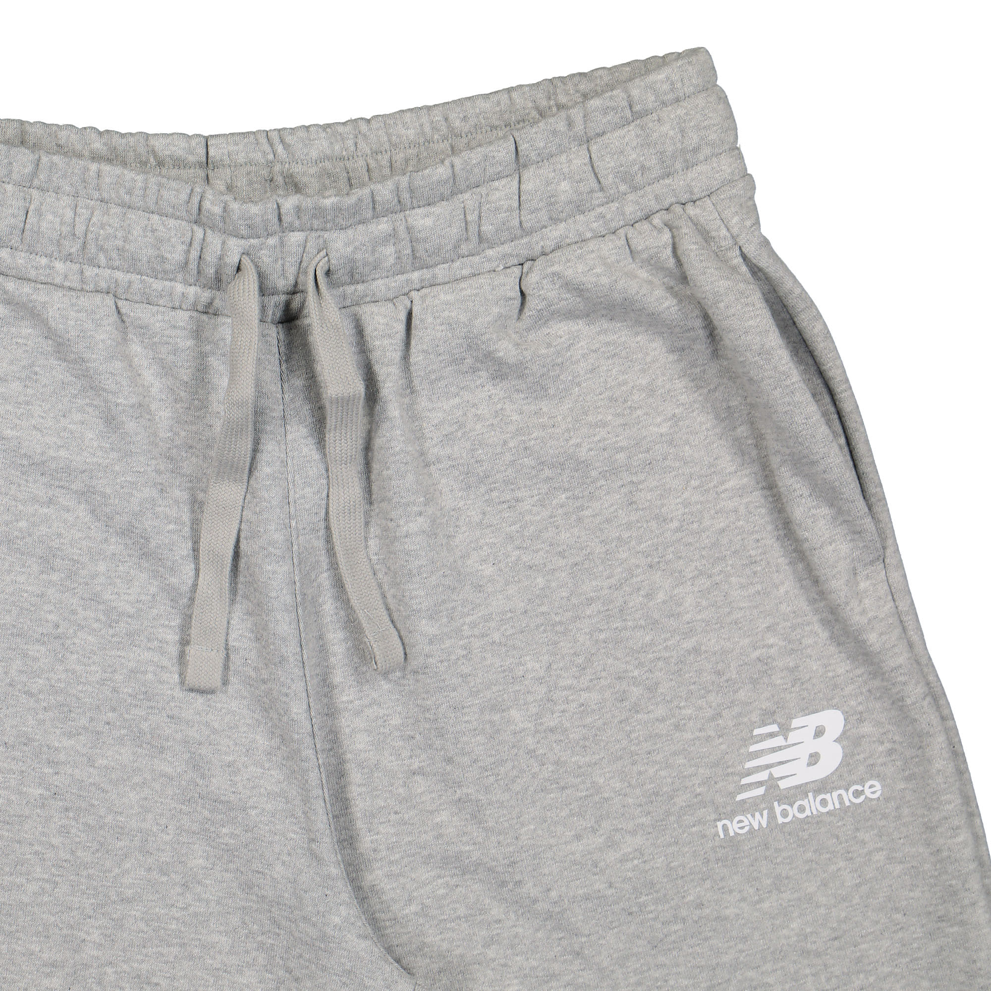 New Balance Essentials Stacked Logo Wide Legged Sweatpant Athletic Grey Sweat & Track Pants Detailfoto | Overkill