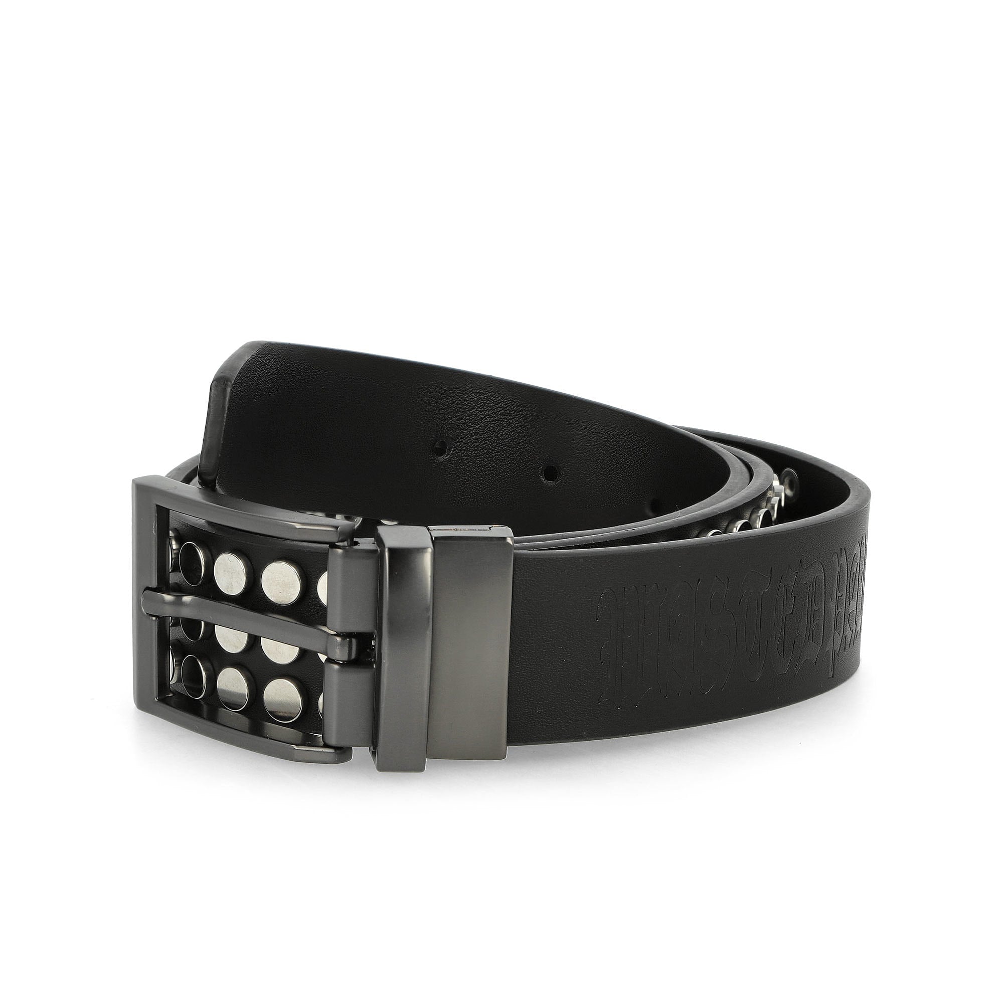 Wasted Paris Iron Studs Leather Belt Black Belts Detailfoto | Overkill