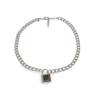 Wasted Paris Padlock Chain Silver Jewelry WPPC | Overkill